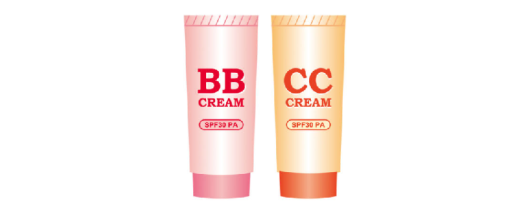 ｂｂクリームとｃｃクリームの役割と違いについて